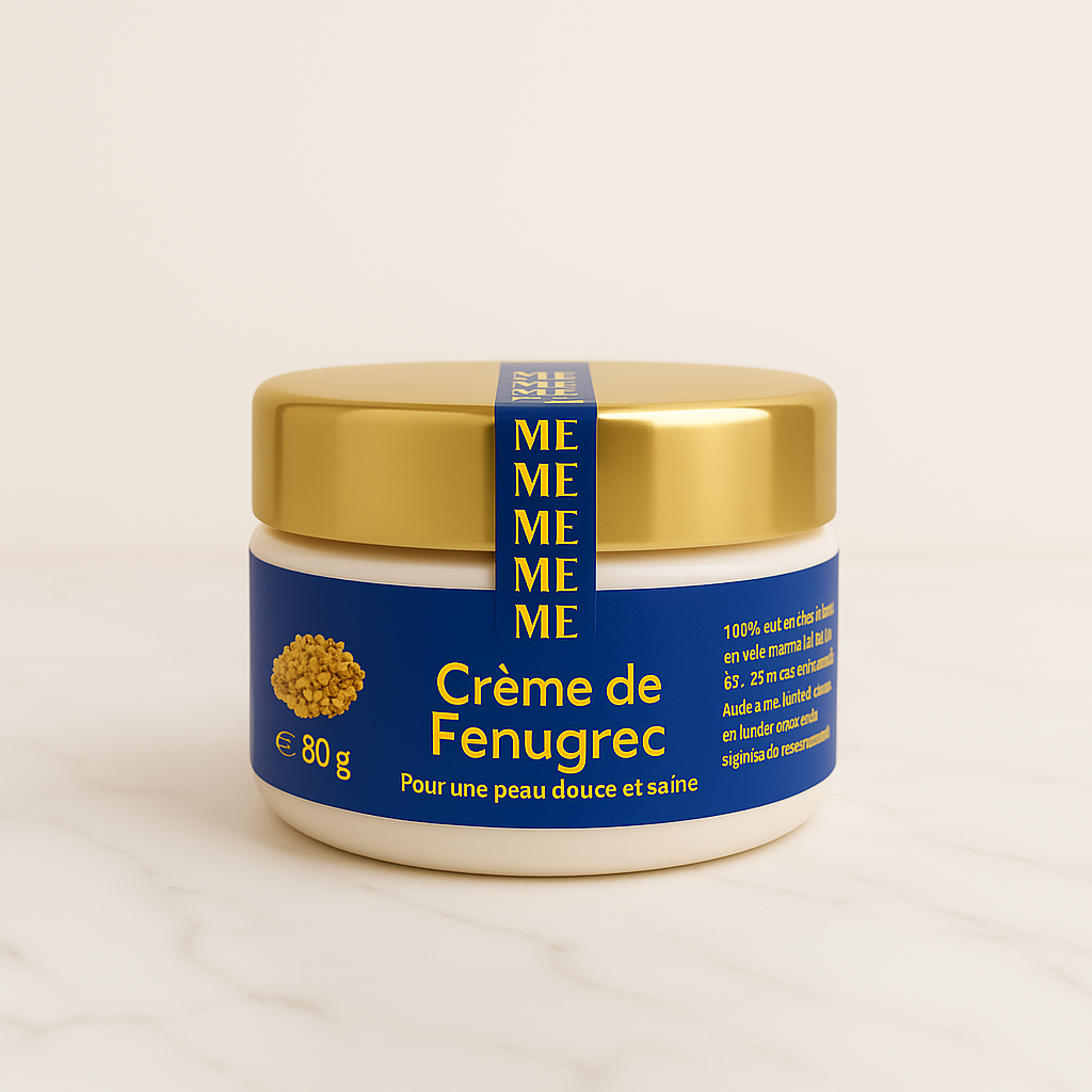 Crème Corps & Visage au Fenugrec – Hydratation & Tonus – 80g