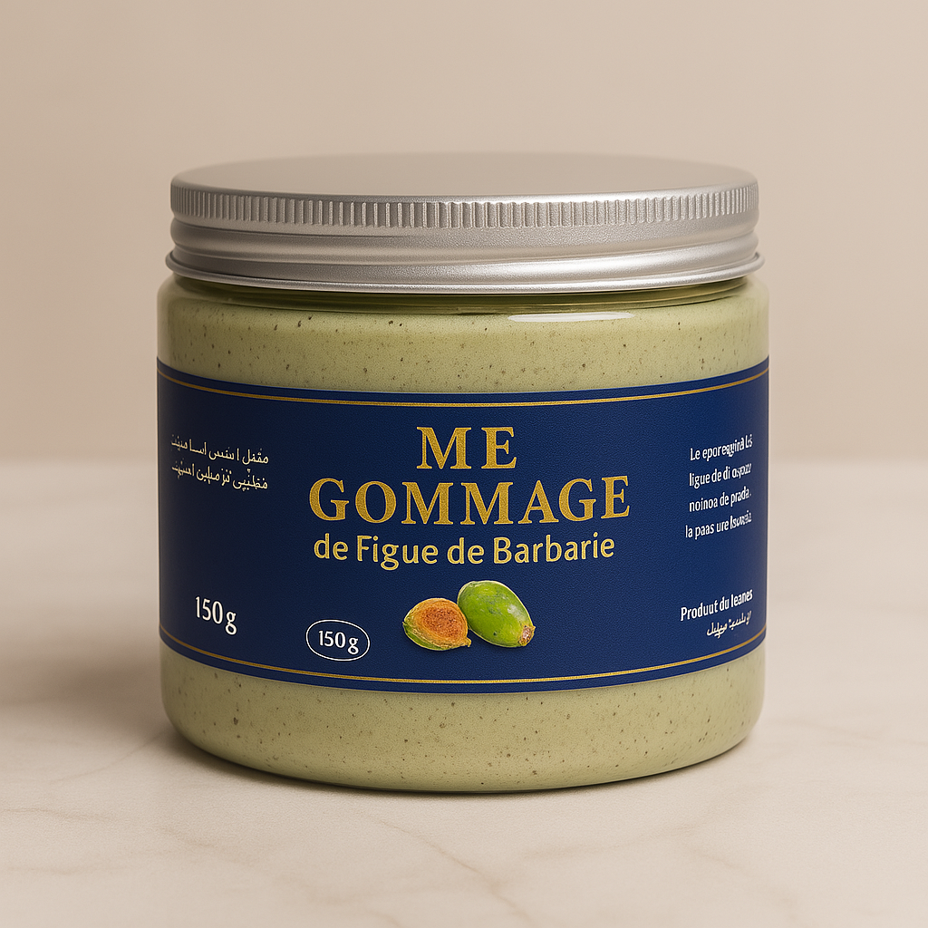 Gommage Visage à la Figue de Barbarie – L’allié Anti-Âge et Éclat de la Peau