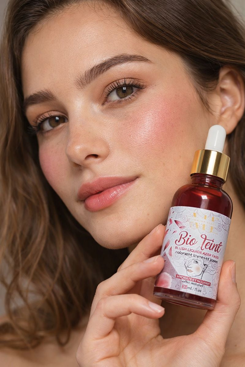 Bio Teint – Blush Liquide Aker Fassi 30 ml | Éclat Naturel & Pigments Végétaux