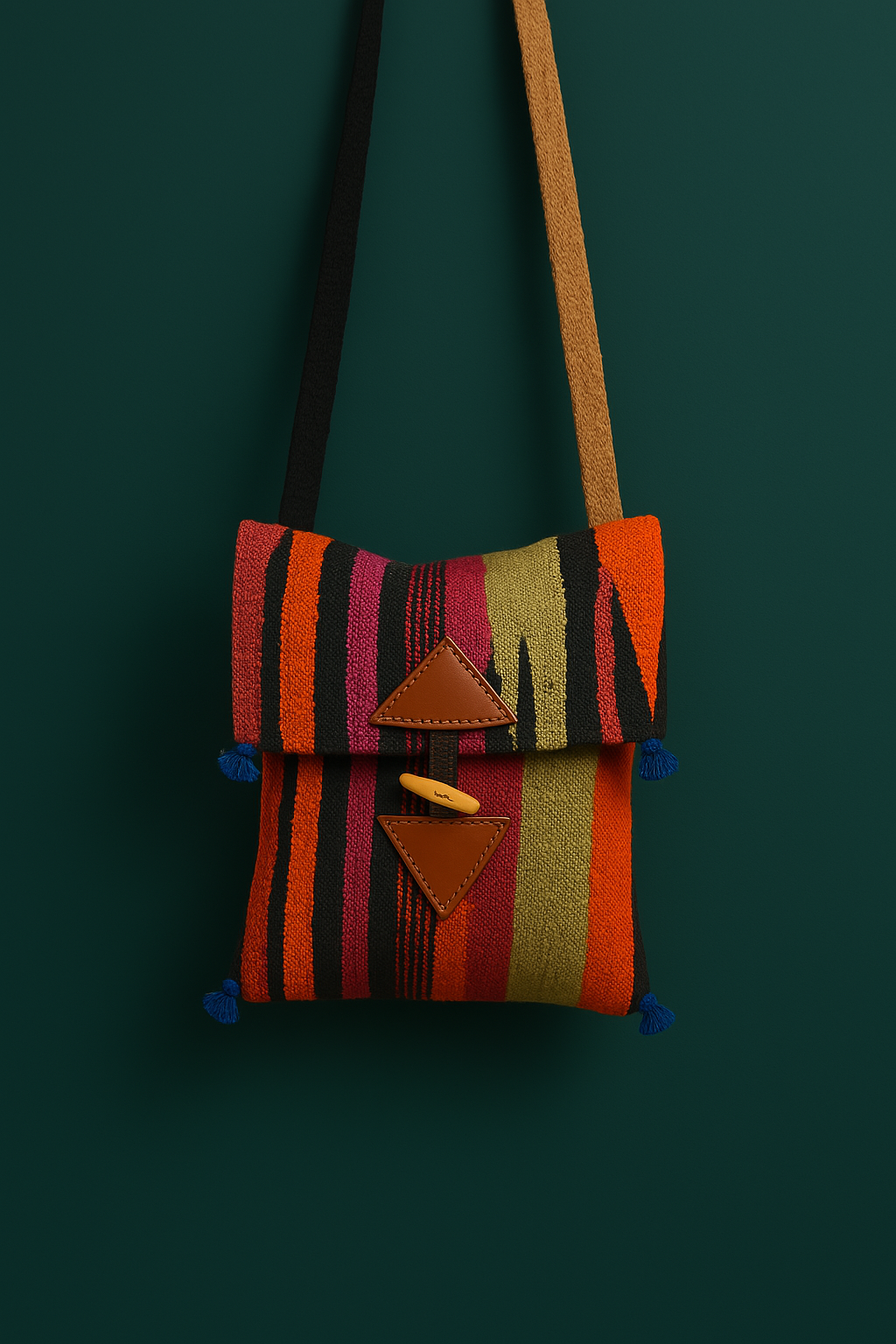 Sac Artisanal en Laine – Look Bohème et Élégance Naturelle