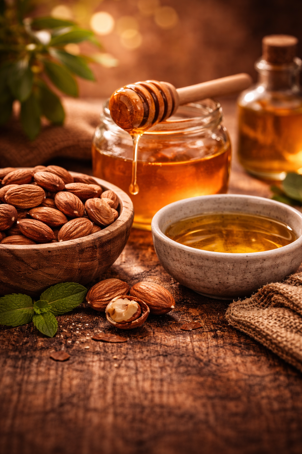 Amlou Artisanal – Amandes, Miel et Huile d’Argan – 200 g