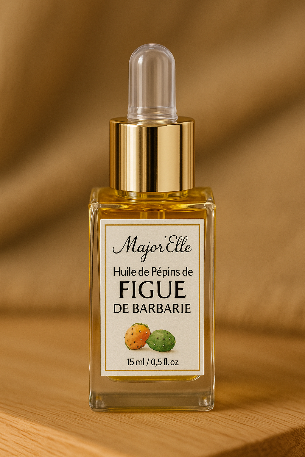 Huile de pépins de Figue de Barbarie Bio-15ml