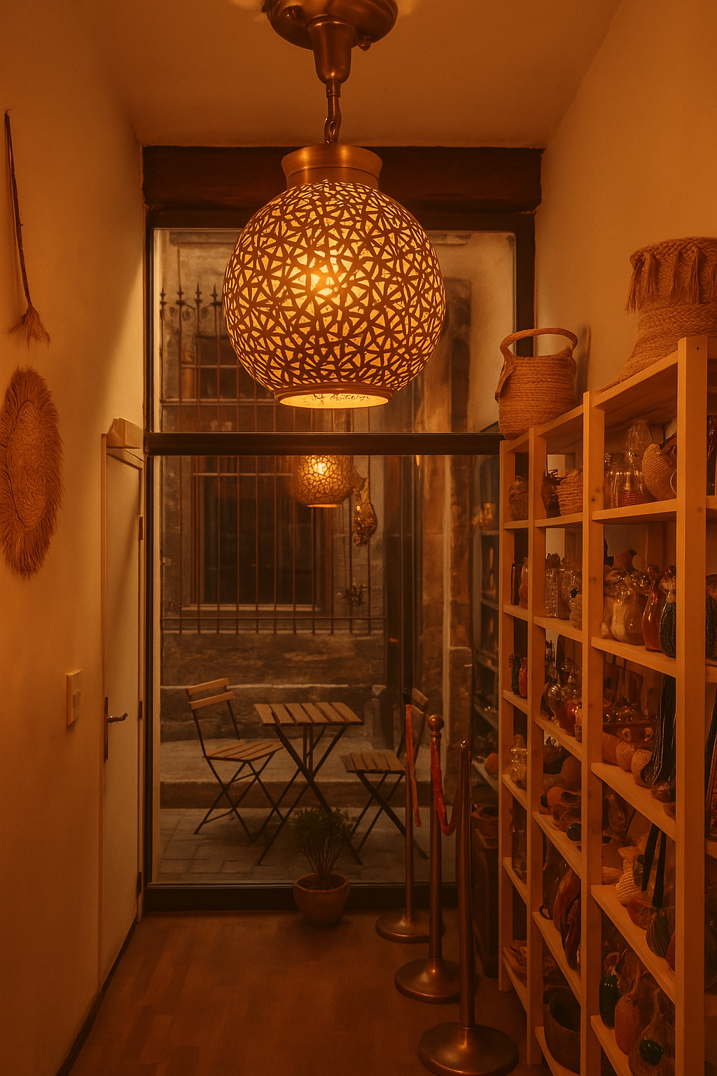 Suspension Design & Artisanat – La Beauté du Laiton Sculpté