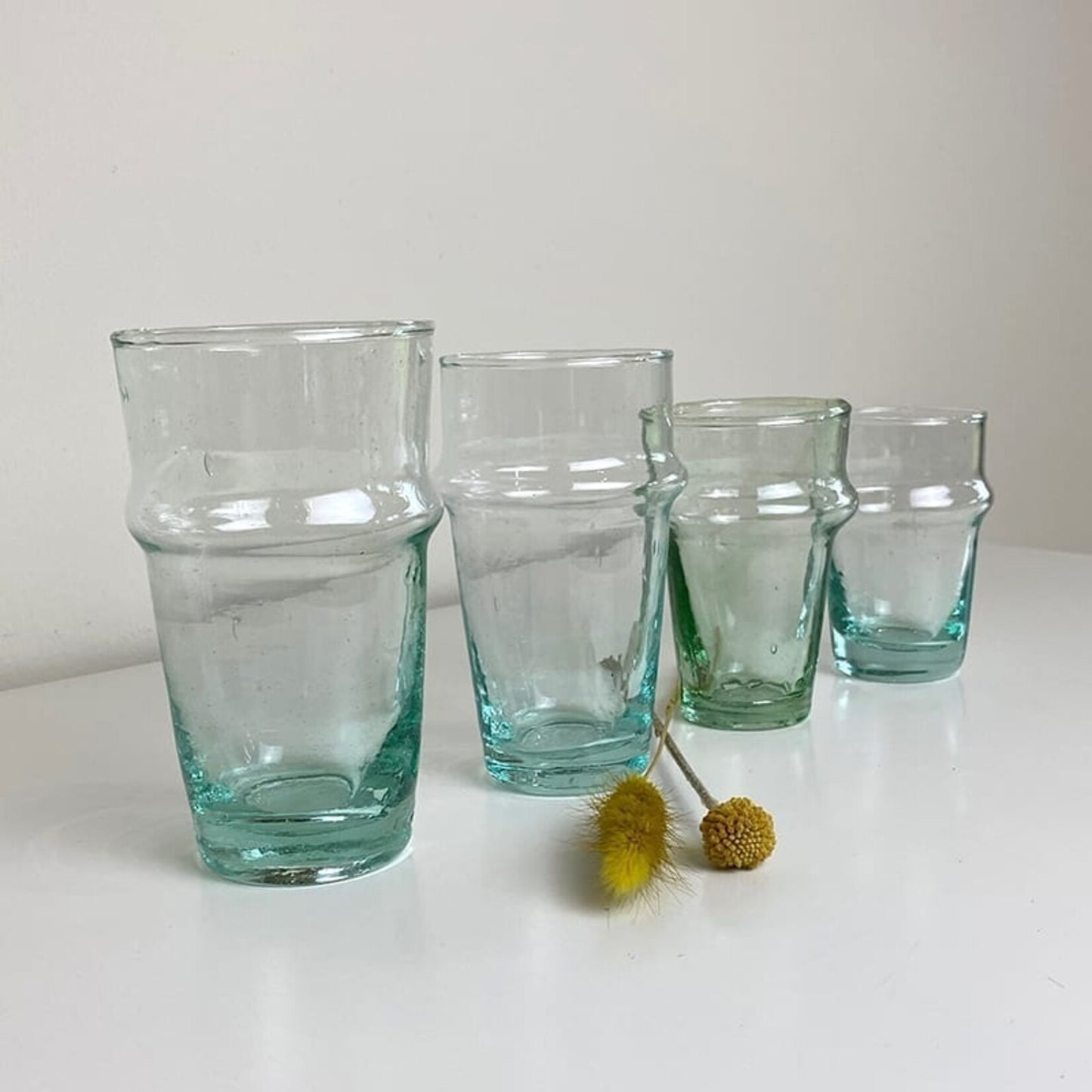 Verre Soufflé A4– Modèle Beldi Traditionnel