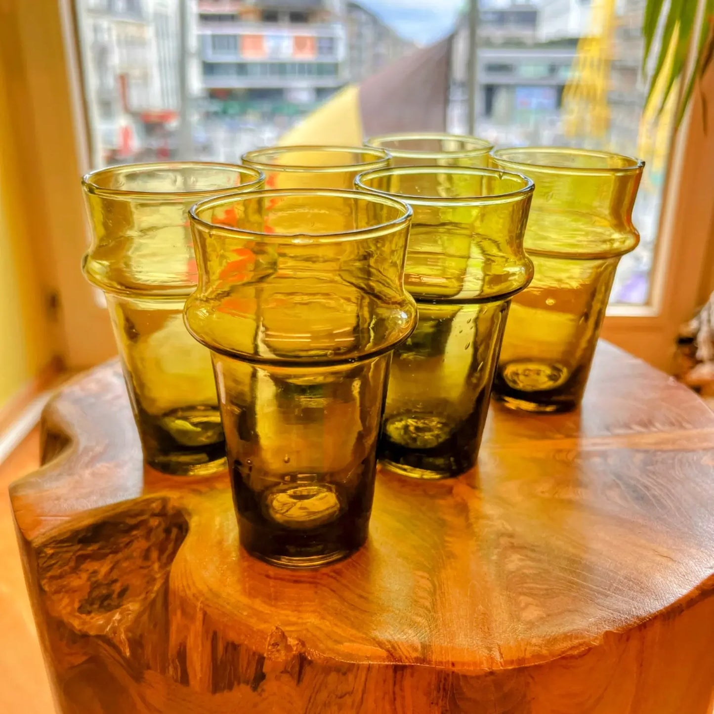 Verre Soufflé A4– Modèle Beldi Traditionnel