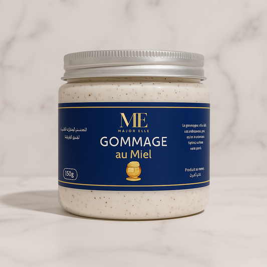 Soin Gommant au Miel – Hydratation et Teint Lumineux