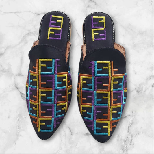 Babouches Brodées Fait Main – Qualité Artisanale de Fès