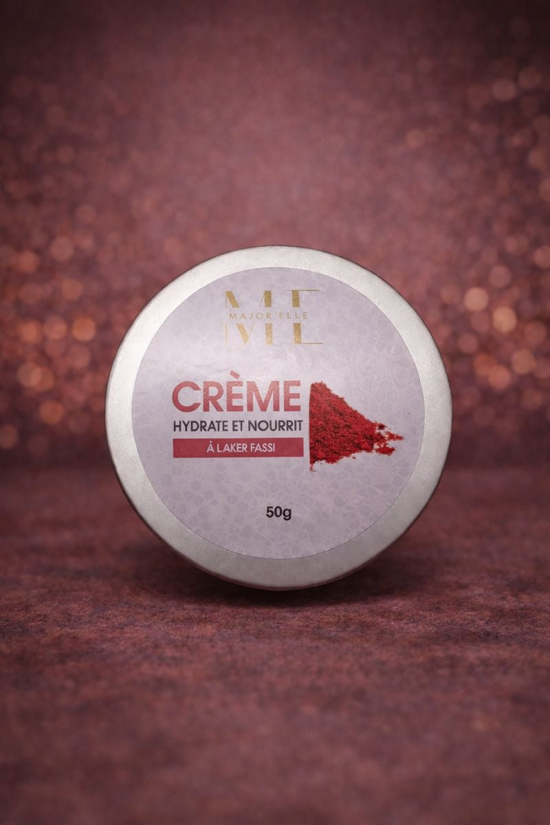 Crème Hydratante Éclat au Coquelicot & Grenade – Aker Fassi – 50g