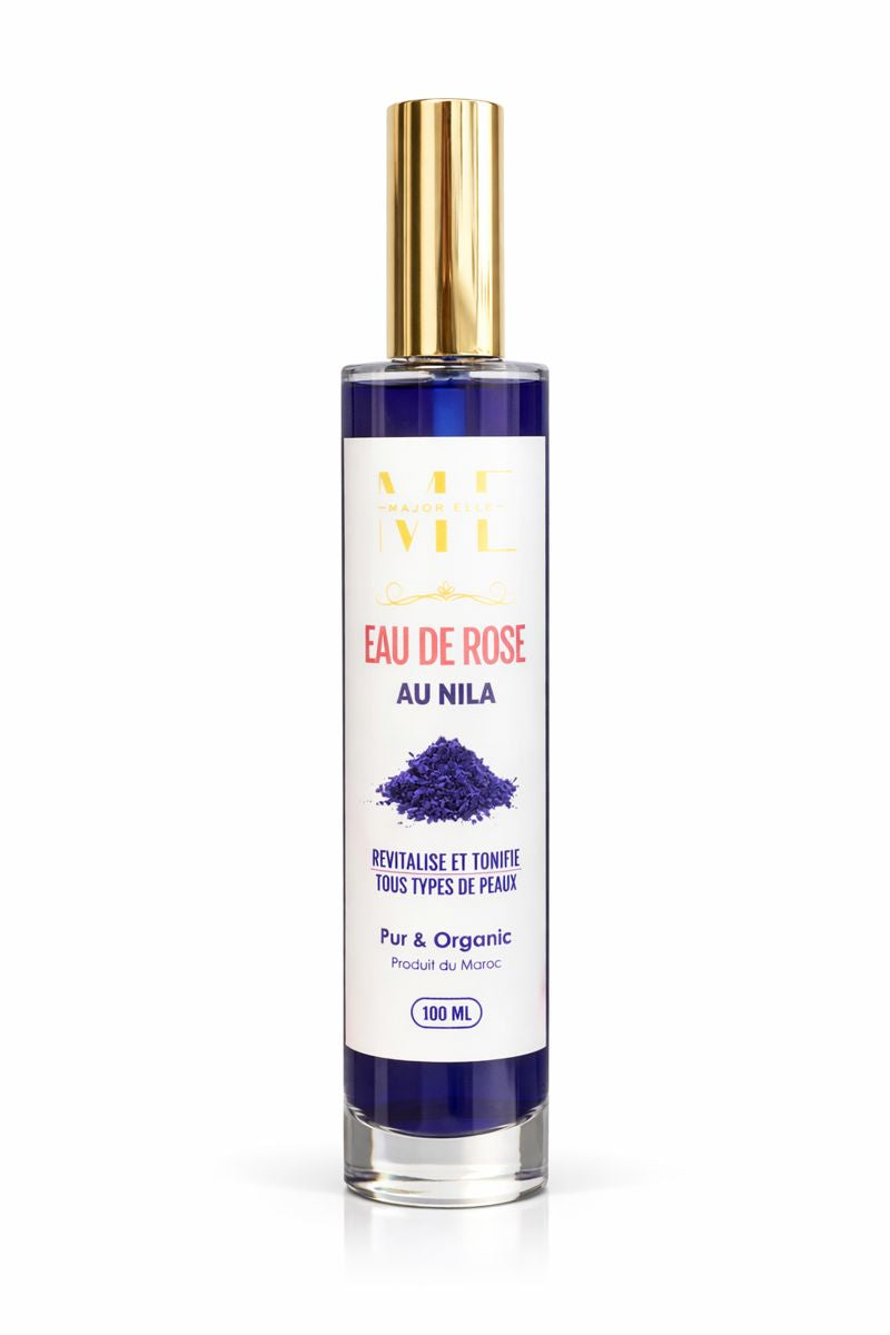 Eau de Rose au Nila 100 ml – Tonique Visage Naturel Éclat & Teint Unifié