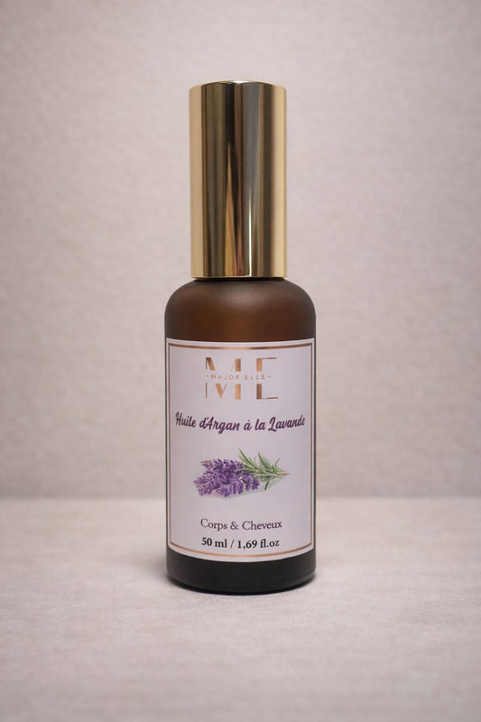 Huile d'Argan parfumée à la lavande-50ml