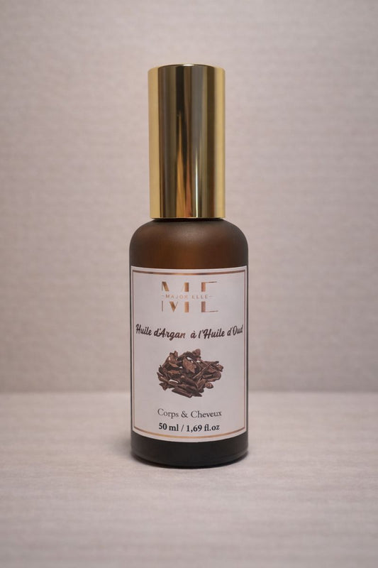 Huile d'Argan parfumée à l'OUD -50ml