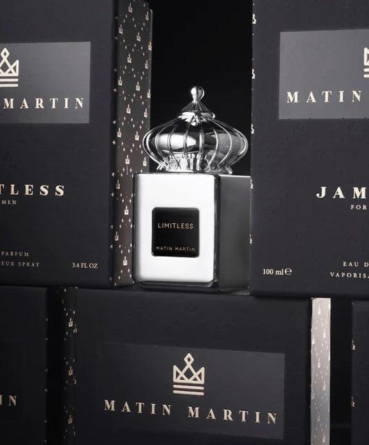 LIMITLESS – Eau de Parfum pour homme 100 ml | Matin Martin | Élégance et Audace