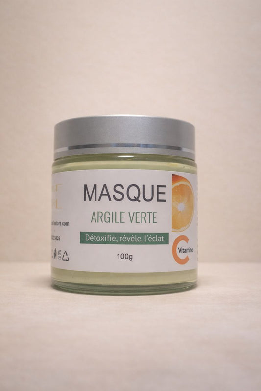 Masque Argile Verte Vitamine C-100g