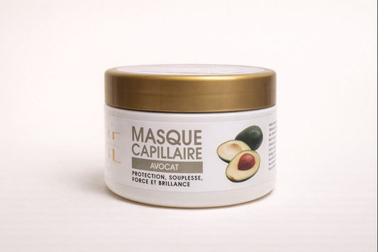 Masque Capillaire Nutrition Intense à l’Avocat – Douceur, Souplesse & Brillance-250g