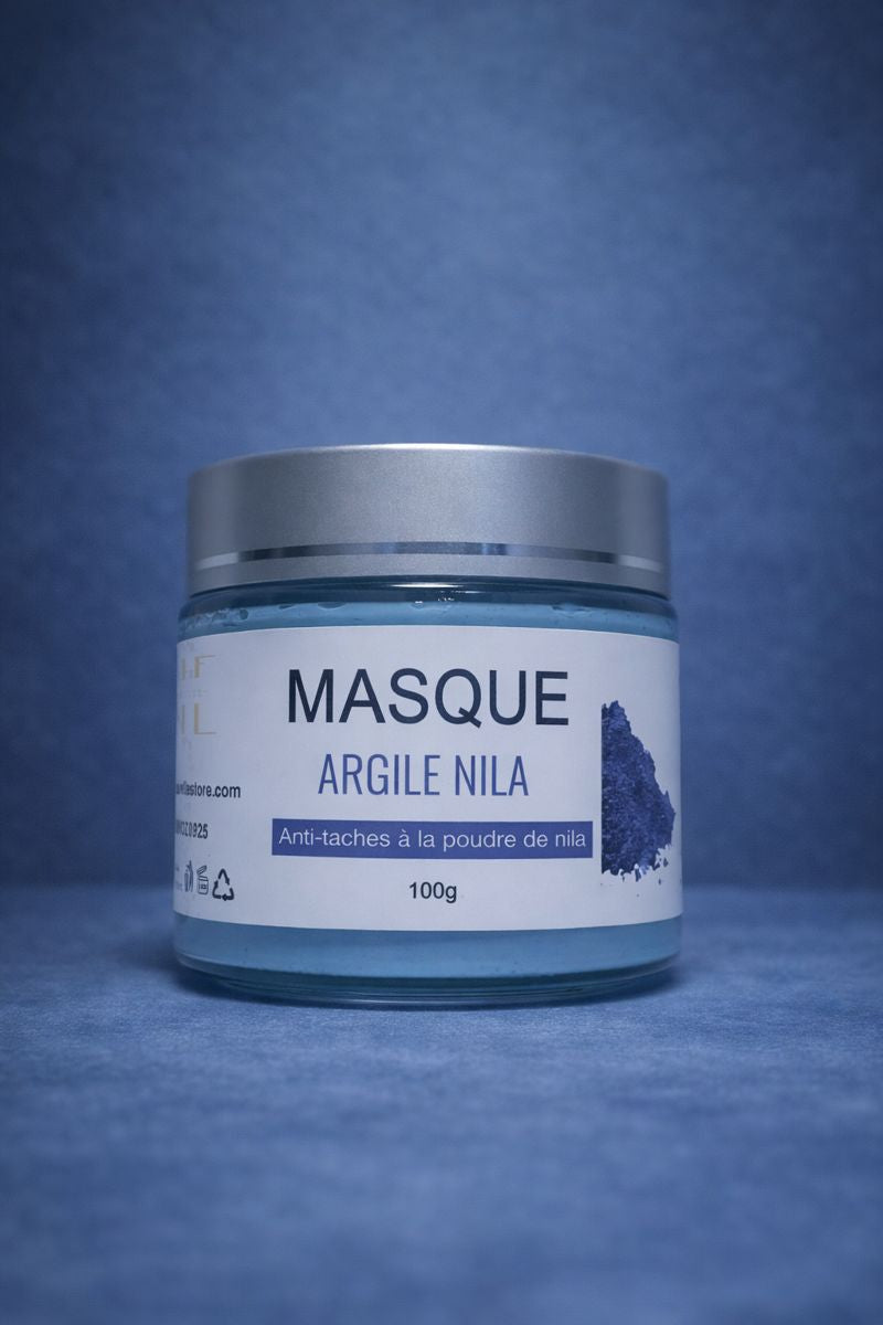 Masque Argile Blanche au Nila-100g