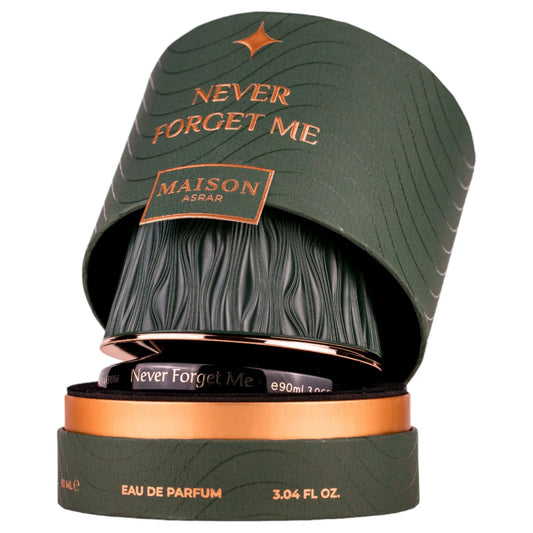 Never Forget Me – Eau de Parfum pour femme 100 ml | Maison Asrar | Élégance et Souvenir