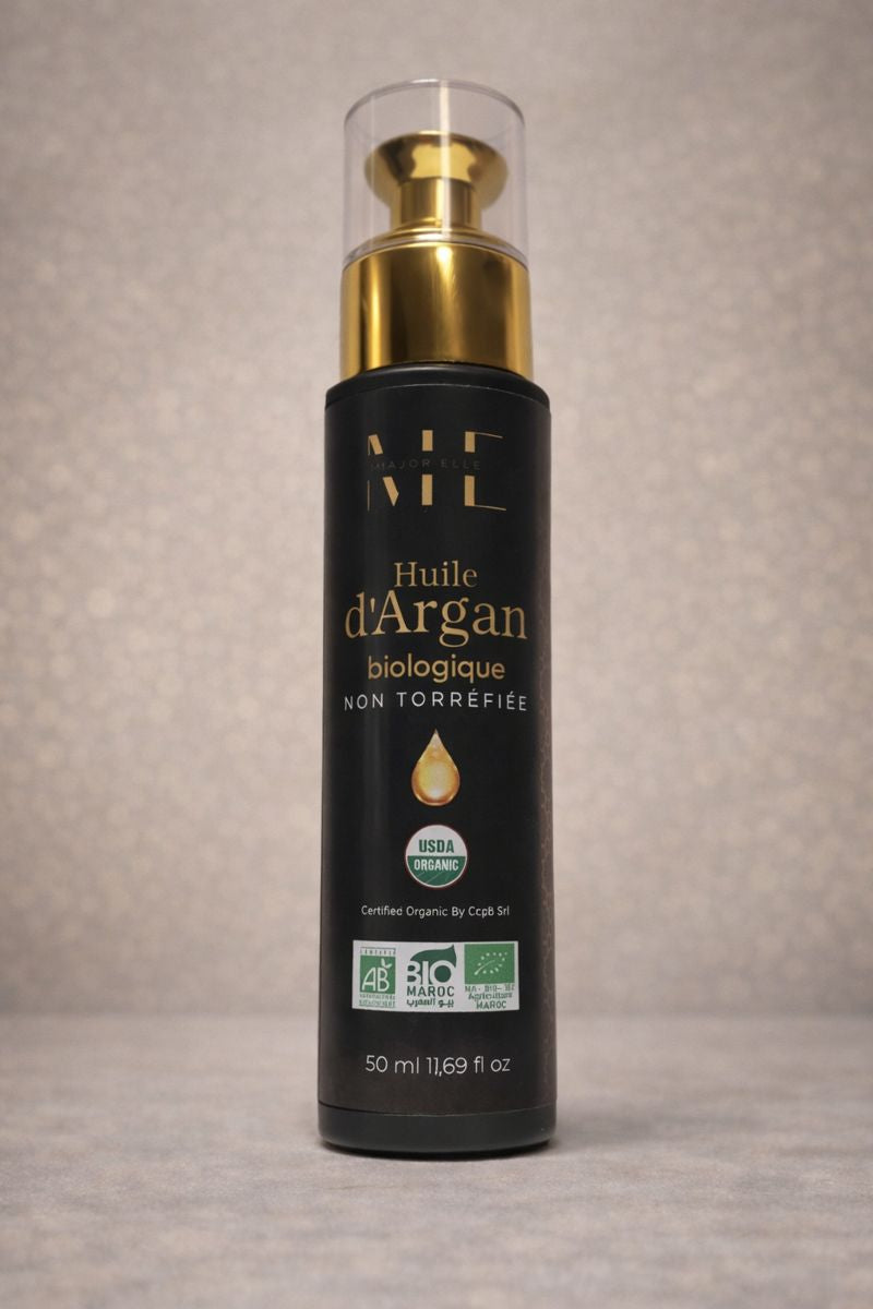 Huile d’Argan Pure 100 % BIO – flacon verre 50 ml