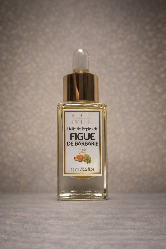 Huile de Pépins de Figue de Barbarie BIO – 15 ml – origine Maroc