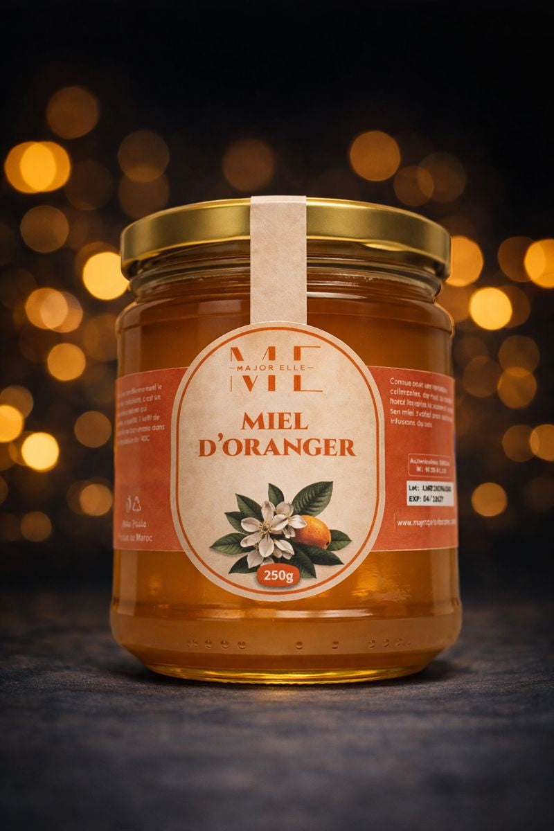 Miel d’oranger naturel Major’Elle 250 g
