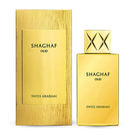 Shaghaf Oud – Parfum Unisexe 75 ml | Swiss Arabian Perfumes | Oud et Élégance
